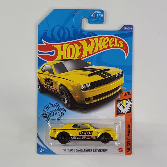 Hot Wheels - '18 Dodge Challenge SRT Demon (Yellow)