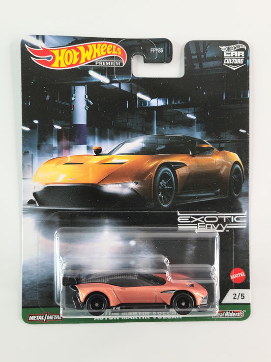 Hot Wheels Premium - Aston Martin Vulcan (Volcanic Orange) [2/5 - 2021 HW Car Culture: Exotic Envy]