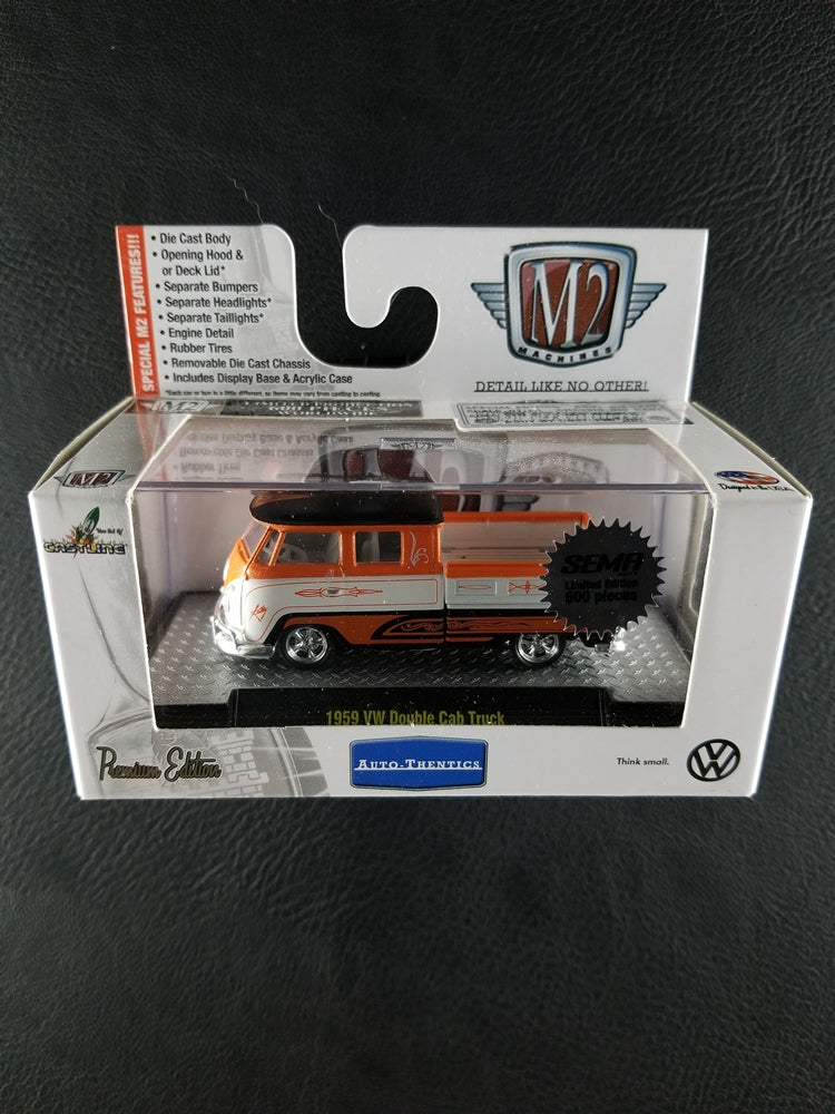 M2 - 1959 VW Double Cab Truck (Orange/White) [Ltd. Ed. - 1 of 600]