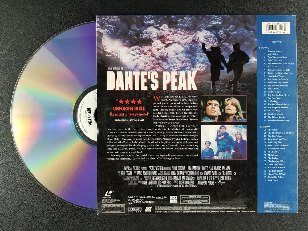 Dante's Peak [Widescreen] (1997, Laserdisc)