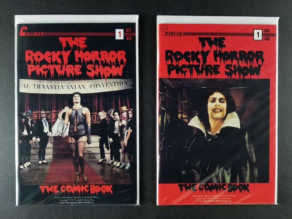 The Rocky Horror Picture Show #1A, 1B, 2, 3 Set (Caliber, 1990-91)