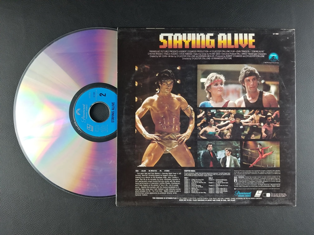 Staying Alive (1983, Laserdisc)