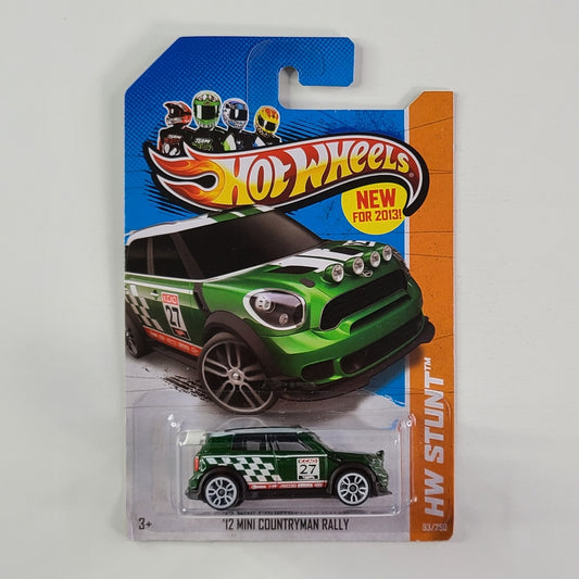 Hot Wheels - '12 Mini Countryman Rally (Dark Green)