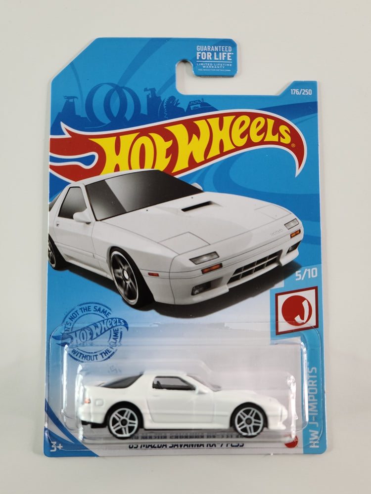 Hot Wheels - '89 Mazda Savanna RX-7 FC3S (White)