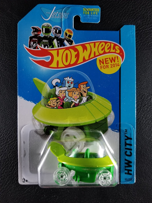 Hot Wheels - The Jetsons Capsule Car (Green) [New For 2014]