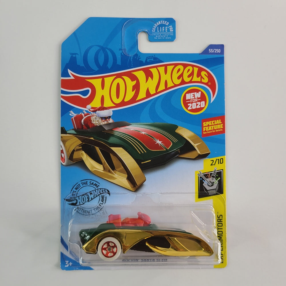 Hot Wheels - Rockin' Santa Sled (Dark Green)