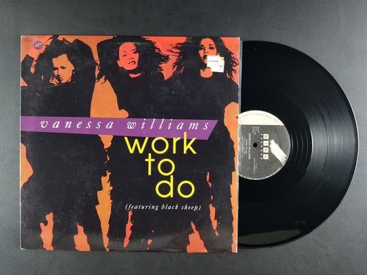 Vanessa Williams - Work to Do (1992, 12'' Single)