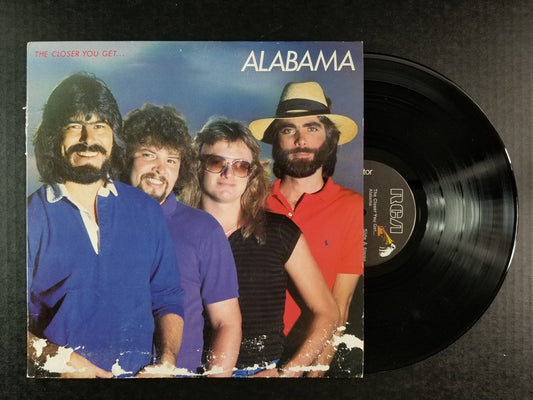 Alabama - The Closer You Get... (1983, LP)