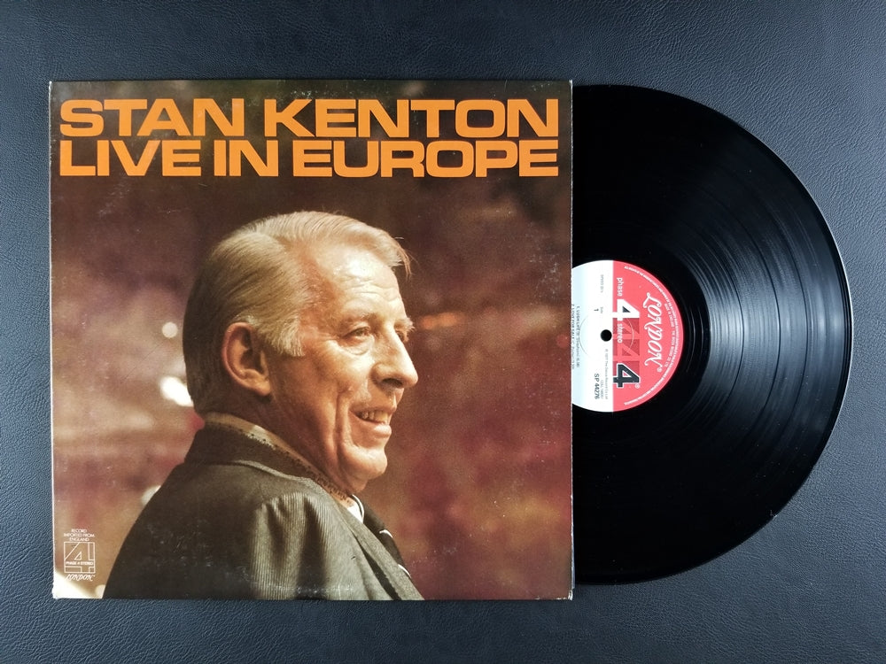 Stan Kenton - Live in Europe (1977, LP)