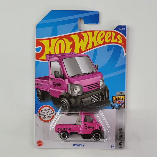 Hot Wheels - Mighty K (Pearl Metalflake Hot Pink) [Card Variant]