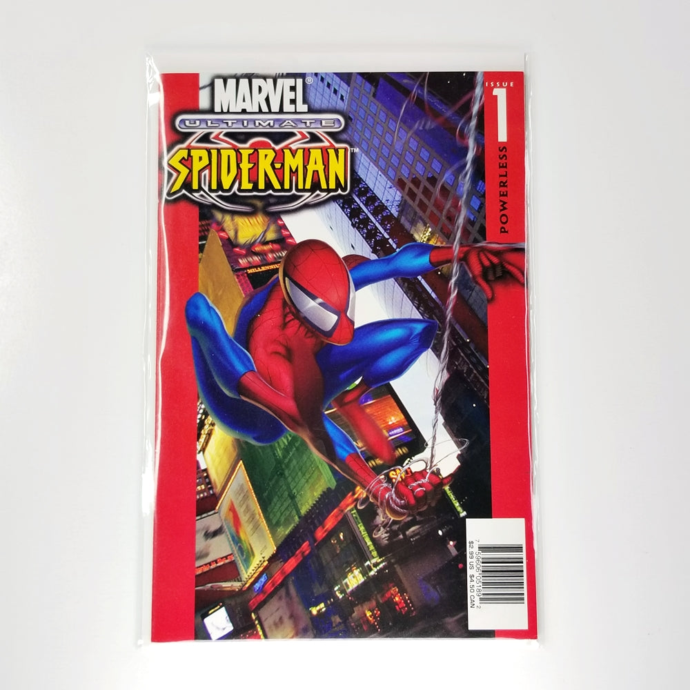 Ultimate Spider-Man Powerless #1 KB Toys Reprint (Marvel, 2001)