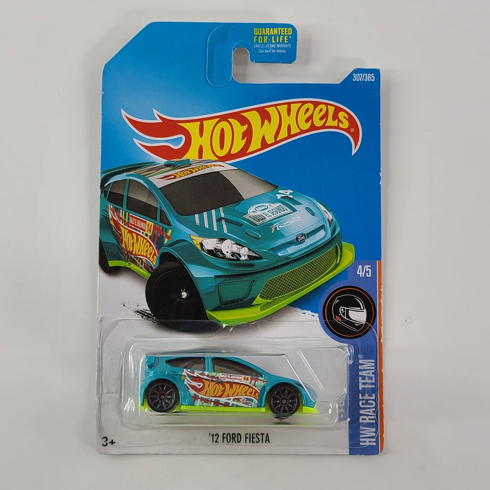 Hot Wheels - '12 Ford Fiesta (Aqua)