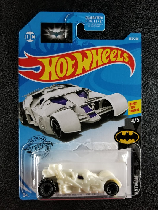 Hot Wheels - The Dark Knight Batmobile (Pearl White)