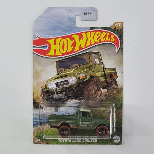 Hot Wheels - Toyota Land Cruiser (Matte Olive)