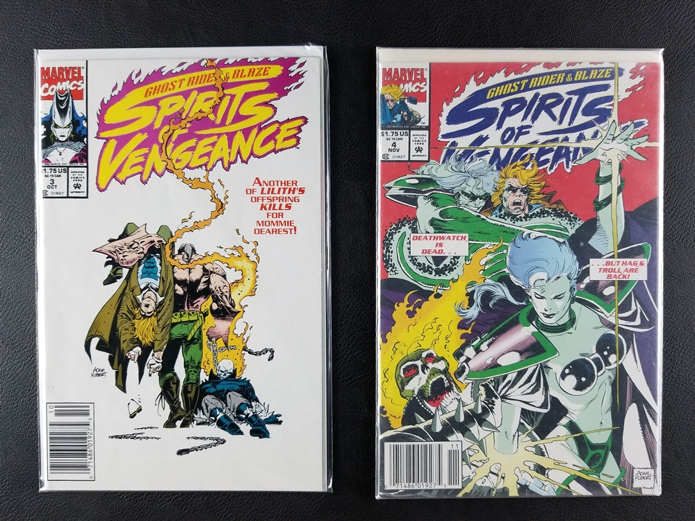 Ghost Rider/Blaze: Spirits of Vengeance #1-5 Set (Marvel, 1992)