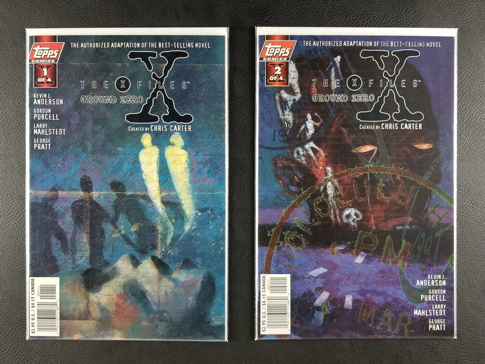 The X-Files: Ground Zero #1-4 Set (Topps, 1997)