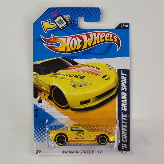 Hot Wheels - '11 Corvette Grand Sport (Pearl Yellow) [Toys“R”Us Exclusive]