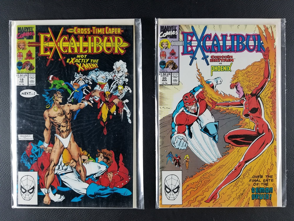 Excalibur [1st Series] #11-20 Set (Marvel, 1989-90)