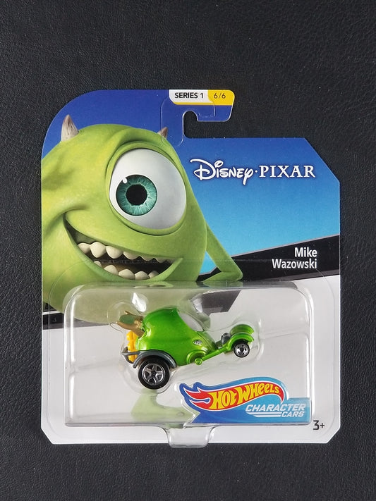 Hot Wheels Character Cars - Mike Wazowski (Green) [1/6 - Disney-Pixar Series 1]