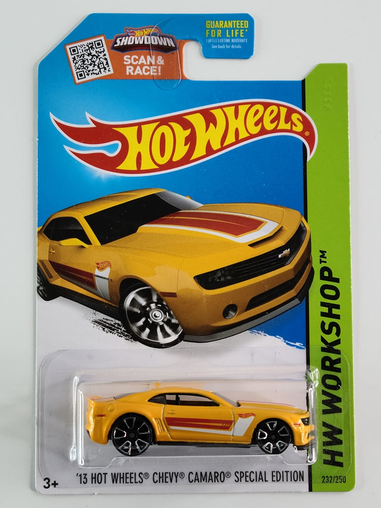 Hot Wheels - '13 Hot Wheels Chevy Camaro Special Edition (Pearl Dark Yellow)