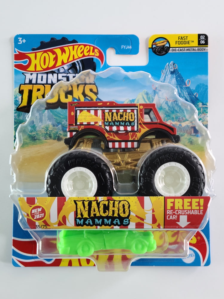 Hot Wheels Monster Trucks - Nacho Mammas (Red)