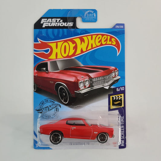 Hot Wheels - '70 Chevelle SS (Red)