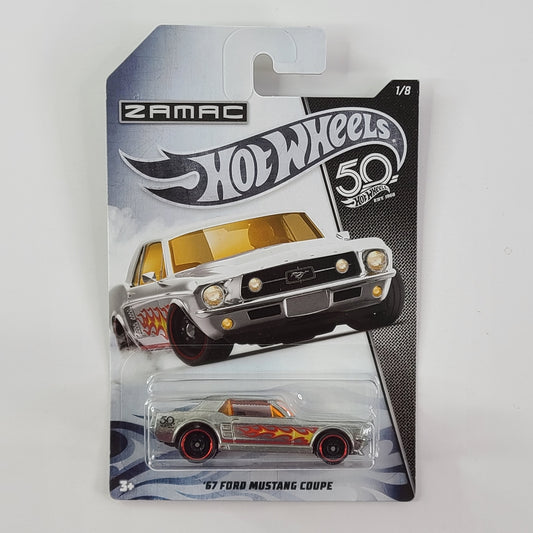 Hot Wheels - '67 Ford Mustang Coupe (ZAMAC) [Walmart Exclusive]