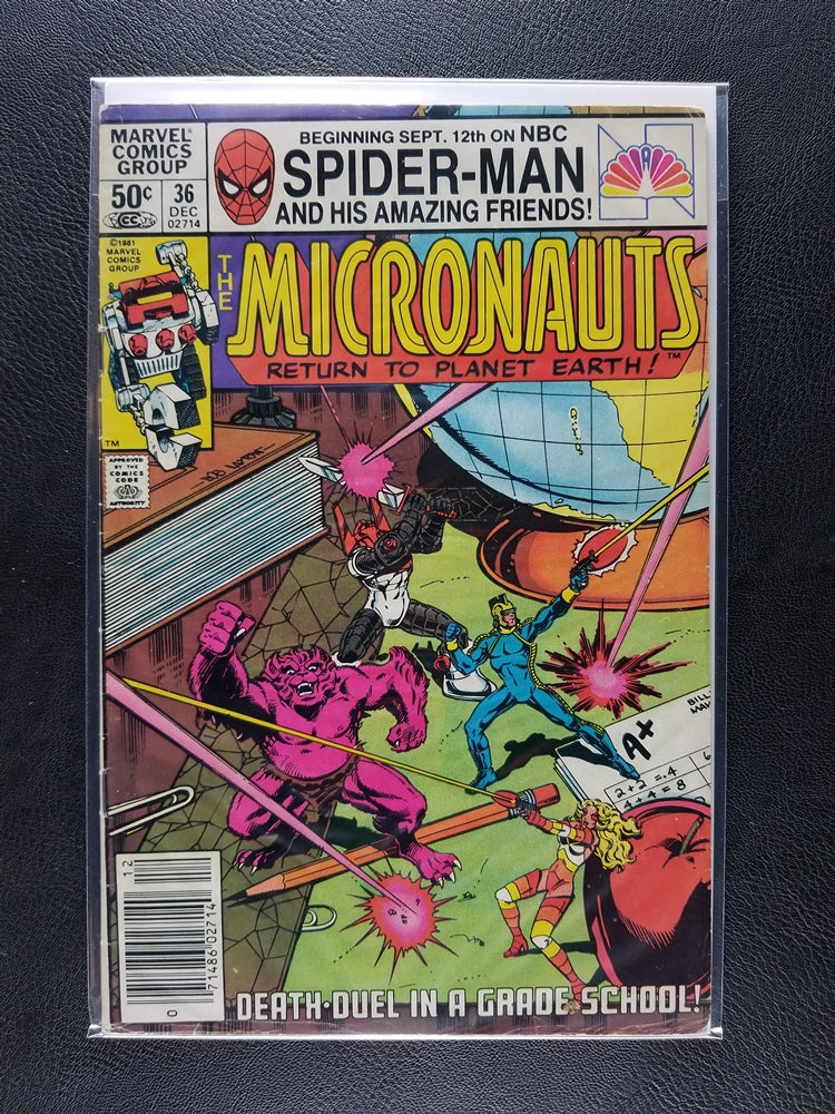 The Micronauts [1st Series] #36 (Marvel, December 1981)