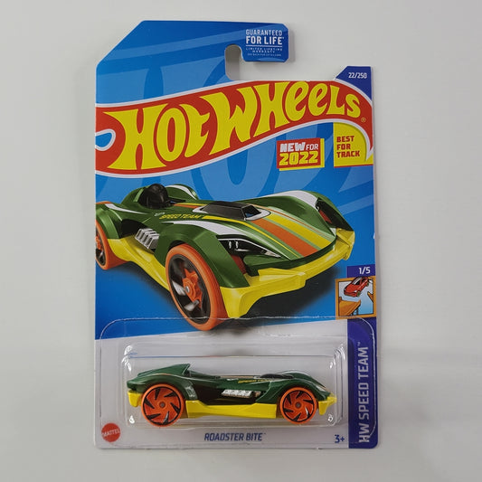 Hot Wheels - Roadster Bite (Dark Green)