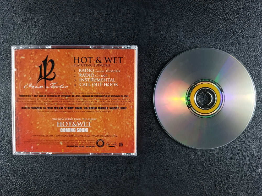 112 featuring Ludacris - Hot & Wet (2003, CD Single) [Promo]