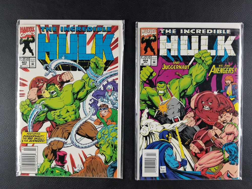 The Incredible Hulk [1st Series] #401-410 Set (Marvel, 1993)