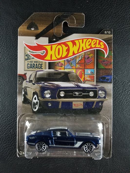 Hot Wheels - '67 Custom Mustang (Blue) [8/10 - 2016 HW Garage]