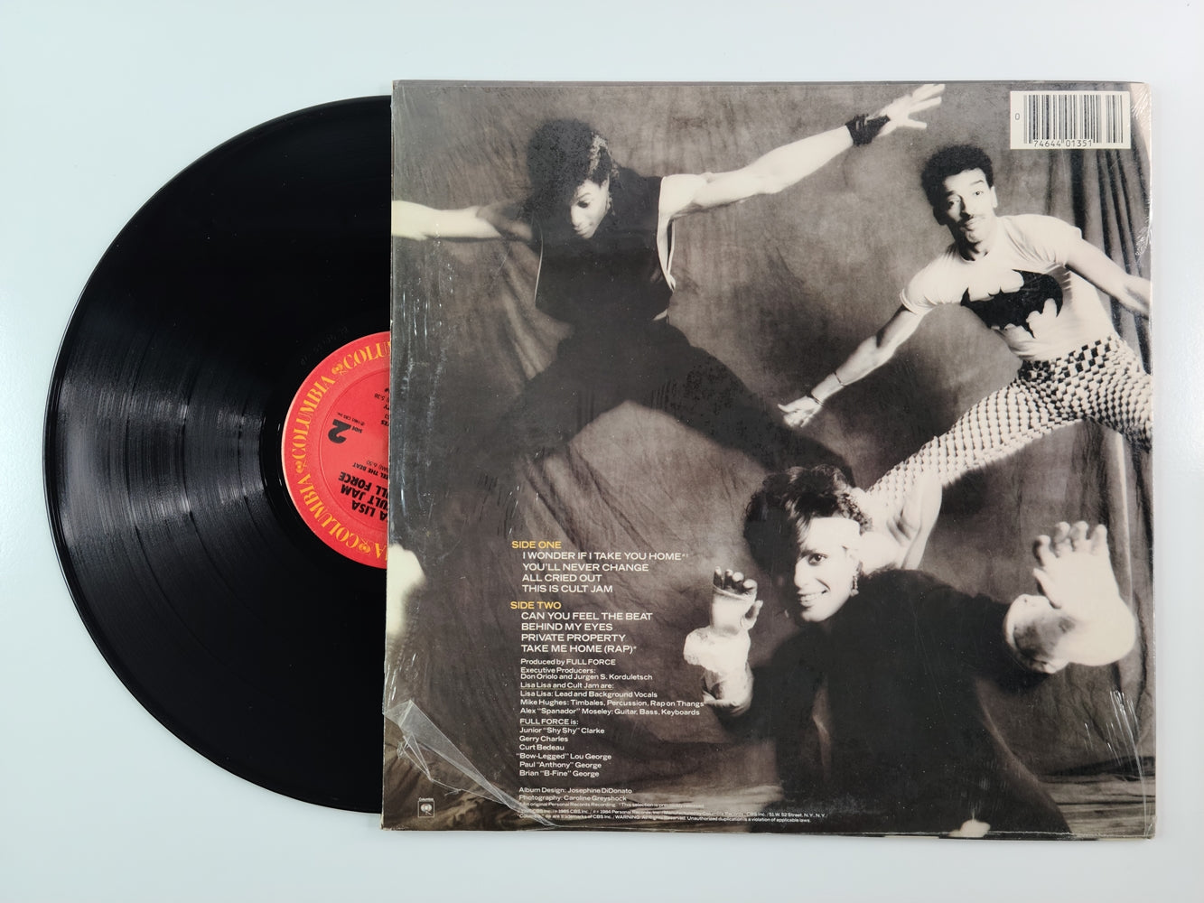 Lisa Lisa & Cult Jam - Lisa Lisa & Cult Jam with Full Force (1985, LP)