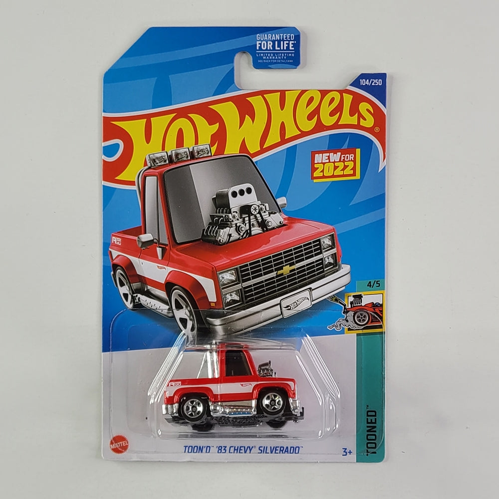 Hot Wheels - Toon'd '83 Chevy Silverado (Red)