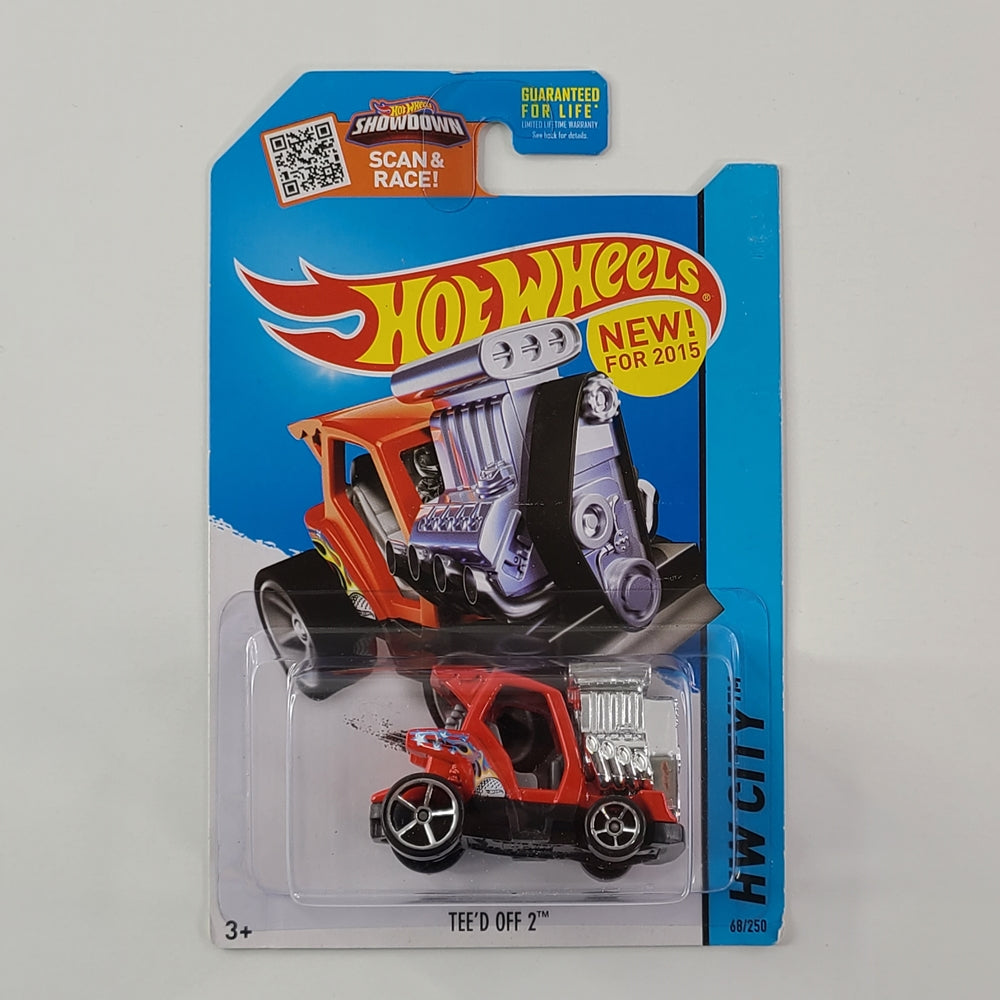 Hot Wheels - Tee'd Off 2 (Red) [HW City - HW All Stars (2015) - 68/250] [New for 2015]