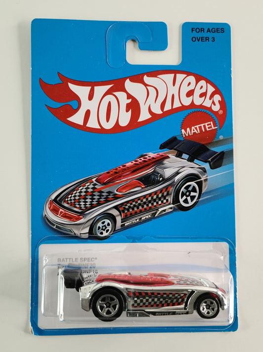 Hot Wheels - Battle Spec (Chrome) [HW Retro Style Series (2016 Mix 1)]