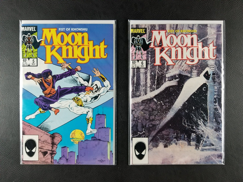 Moon Knight [2nd Series] #5 & 6 Set (Marvel, 1985)