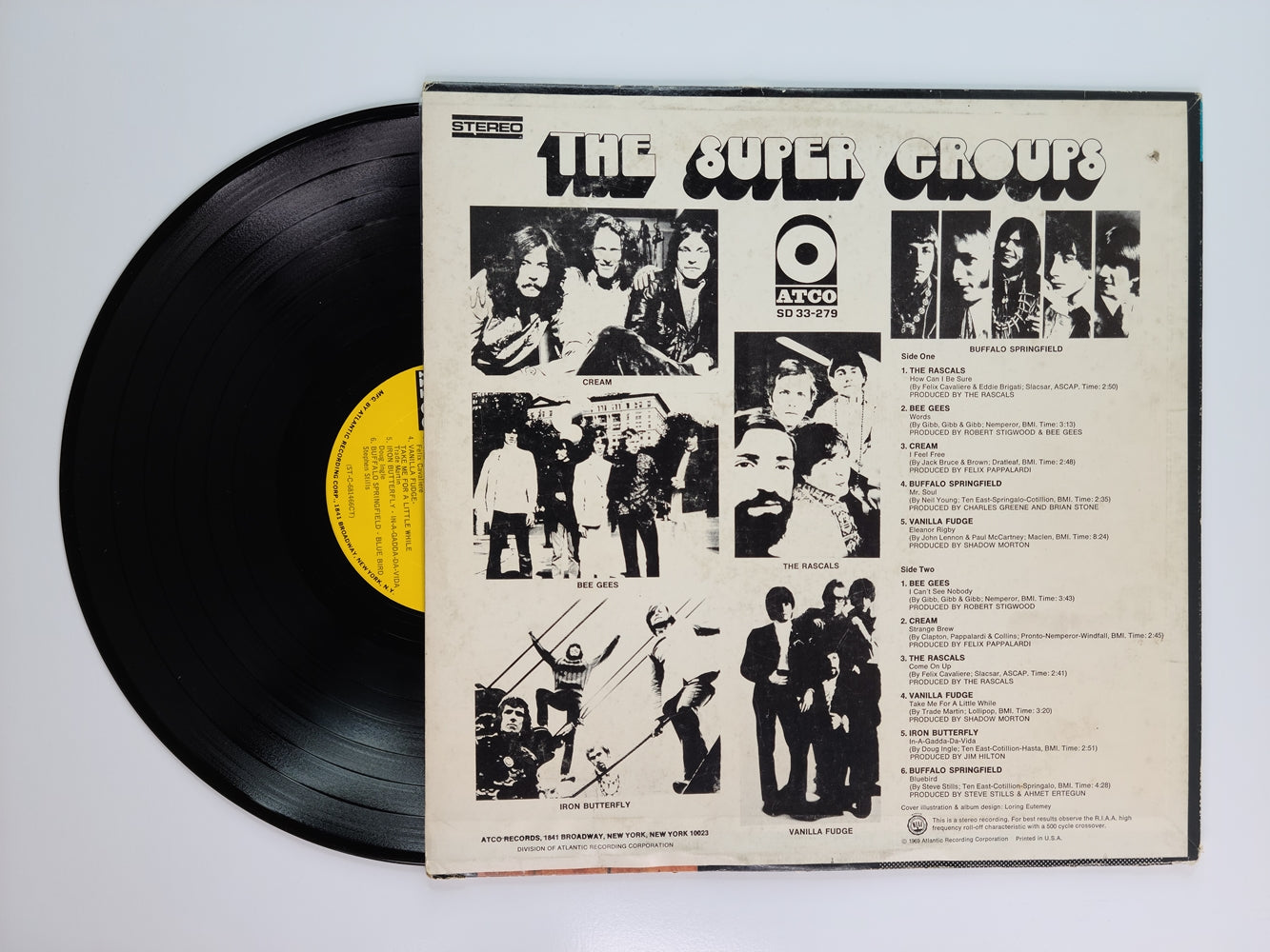 Various - The Super Groups (1969, LP)