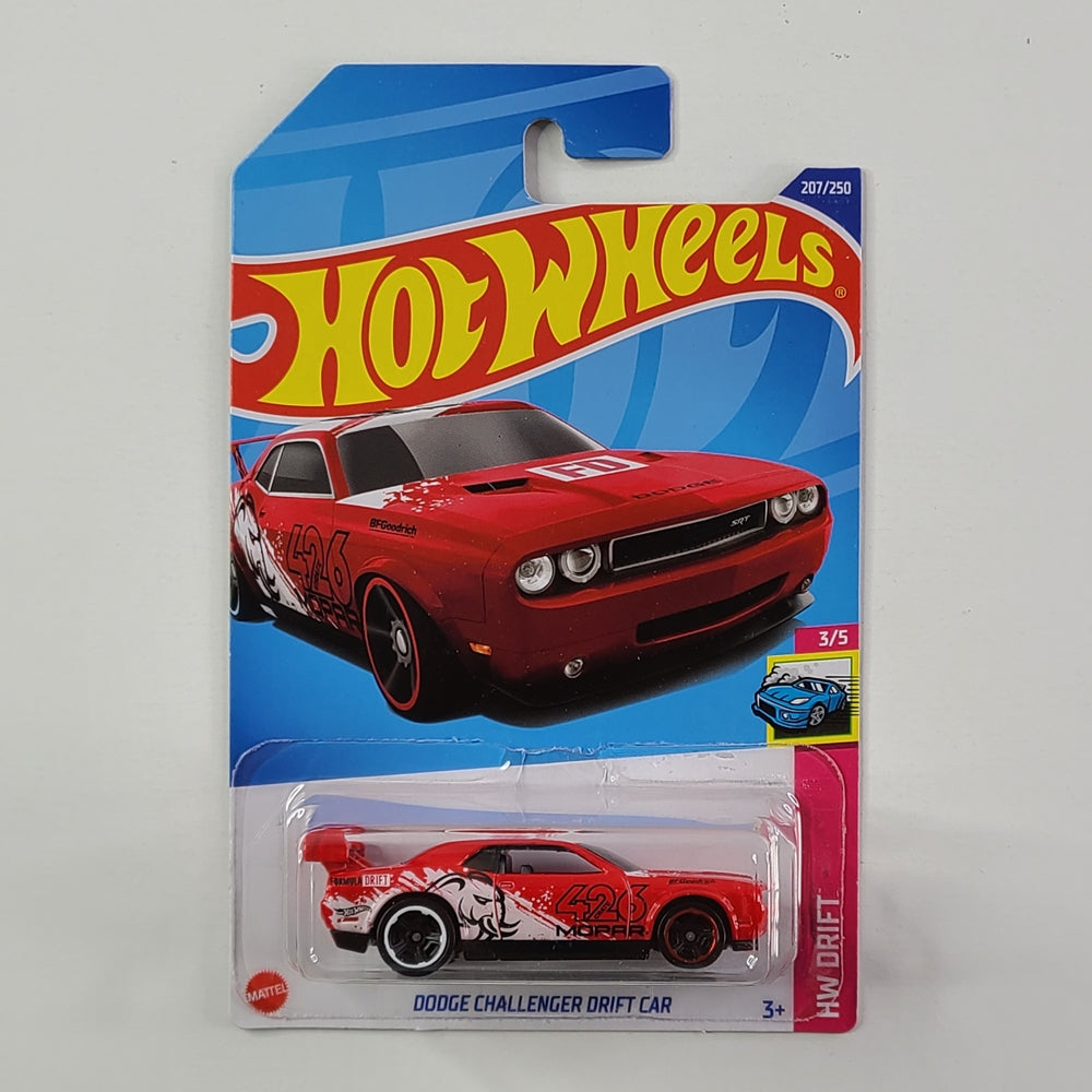 Hot Wheels - Dodge Challenger Drift Car (Red)