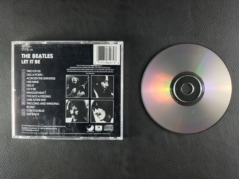 The Beatles - Let It Be (1987, CD)