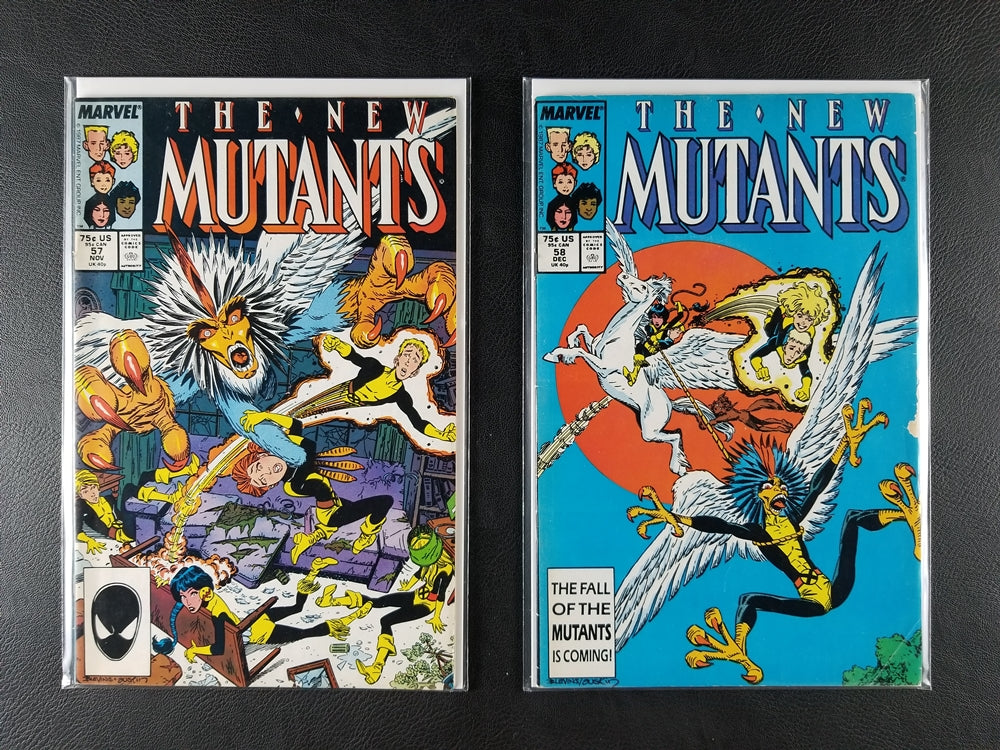 The New Mutants [1st Series] #51-60 Set (Marvel, 1987-88)