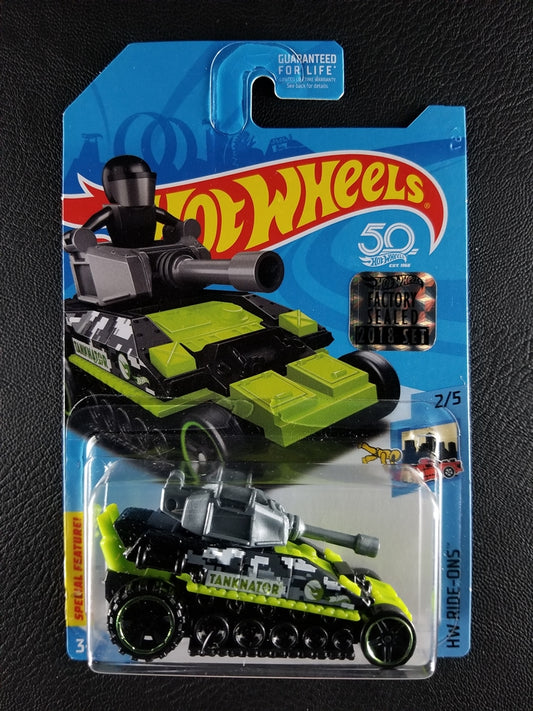 Hot Wheels - Tanknator (Green) [Factory Sealed 2018 Set]