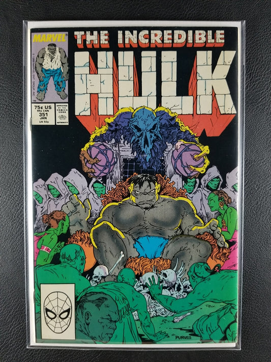 The Incredible Hulk [1st Series] #351 (Marvel, January 1989)