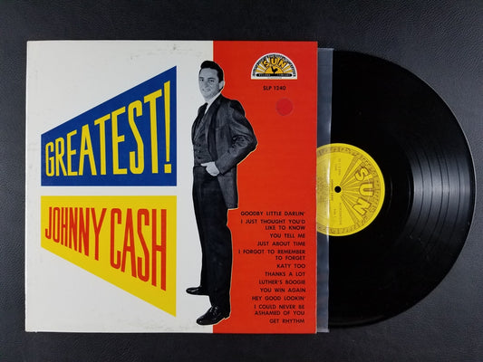 Johnny Cash - Greatest! (1959, LP)