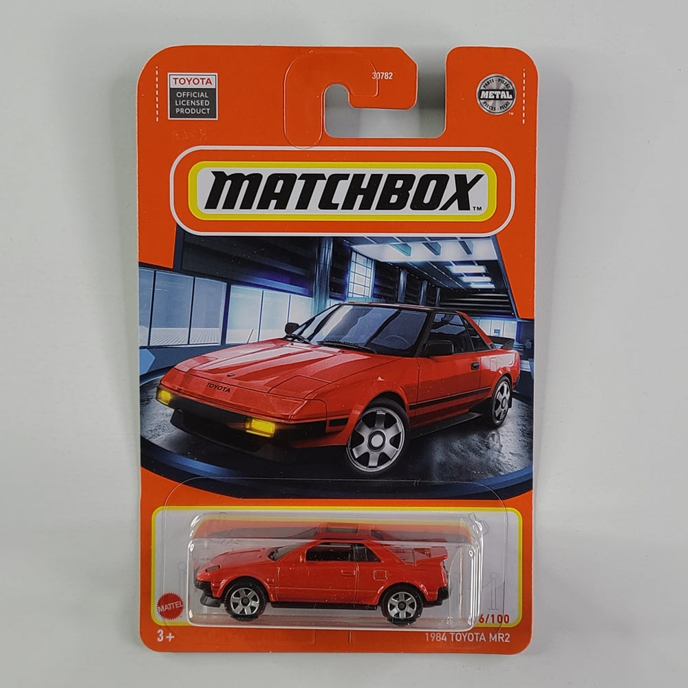 Matchbox - 1984 Toyota MR2 (Coral Red)