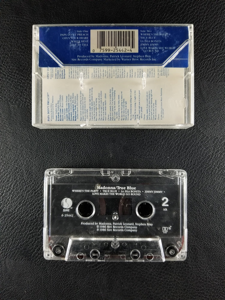 Madonna - True Blue (1986, Cassette)