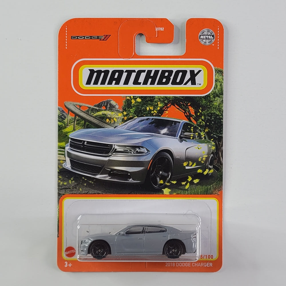 Matchbox - 2018 Dodge Charger (Gray)