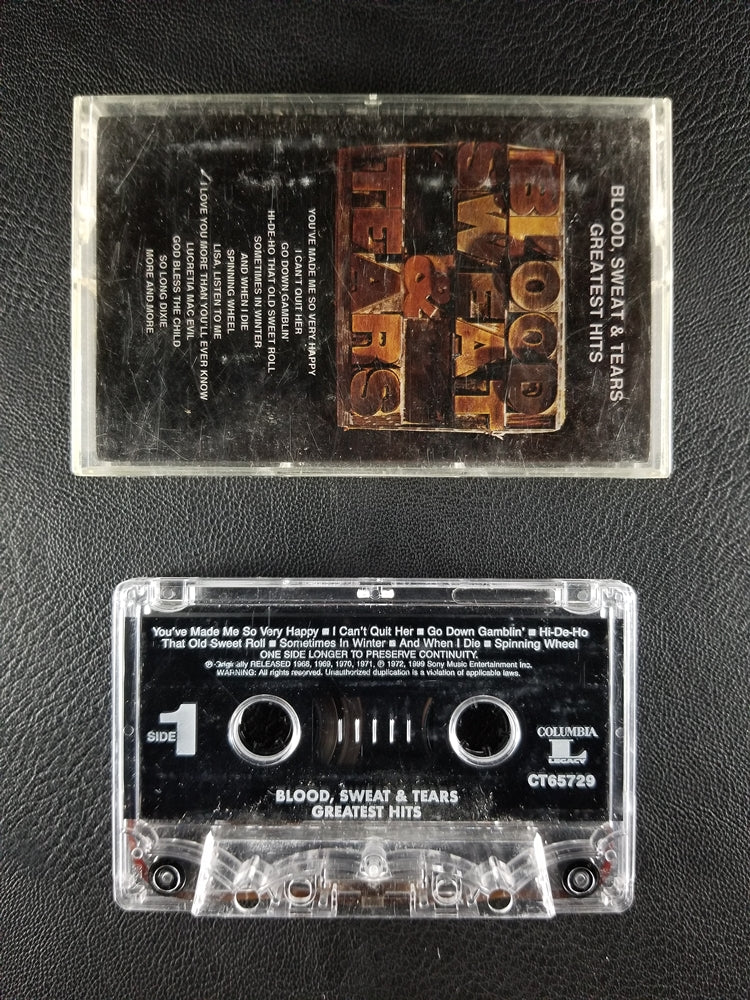 Blood, Sweat & Tears - Greatest Hits (1999, Cassette)