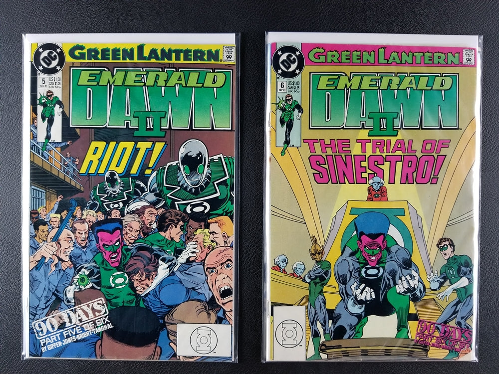 Green Lantern: Emerald Dawn II #1-6 Set (DC, 1991)