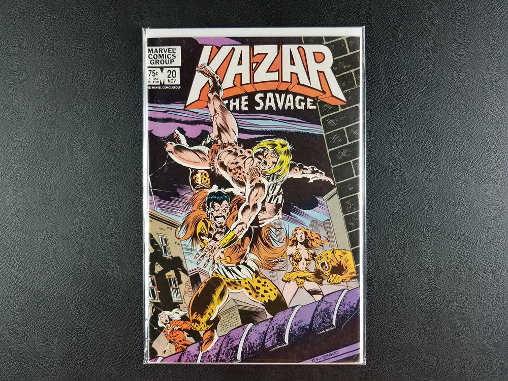 Ka-Zar the Savage #16-20 Set (Marvel, 1982)